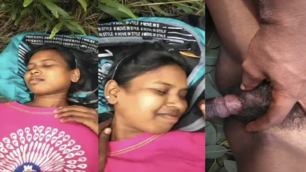 Fsiblog Jungle mein girlfriend ki hot chudai wala Amateur Sex MMS full videos